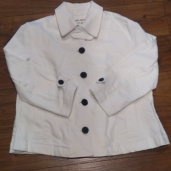 Ralph Lauren white denim jacket